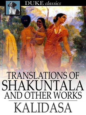cover image of Translations of Shakuntala